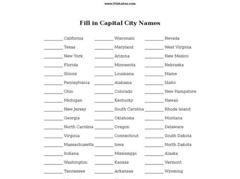 capital city name generator